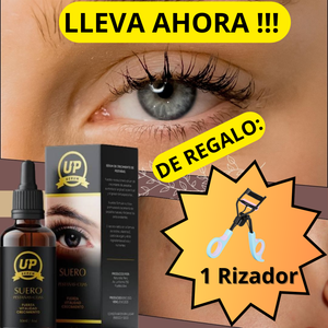 Suero para pestañas (SERUM UP) + Regalo (Rizador de Pestañas)